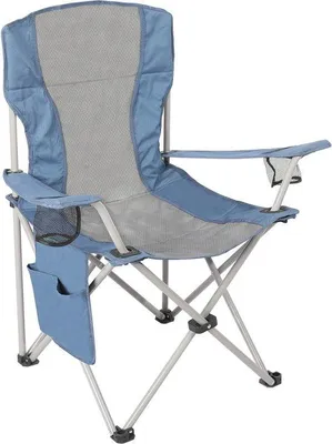 Productafbeelding van Famanu campingstoel met zijvak – comfortabel en duurzaam