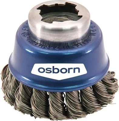Produktbild von Topfbürste X-LOCK Stahl gezopft 65x0,5mm osborn