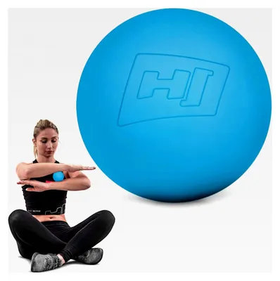 Produktbild von Hop-Sport Massageball für Hand, Fuß, Rücken - Faszienball für gezielte Triggerpunkt-Massage aus Silikon – 63 mm Durchmesser