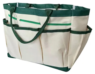 Produktbild von Gartentasche Aufbewahrungstasche Werkzeugtasche Garten Tasche + 8 Außenfächer