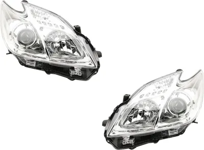 Immagine prodotto di Johns, fari alogeni adatti per Toyota Prius 05/2012-w H11 HB3 Set sinistra destra 8117047090 8117047510 8113047090 8113047510