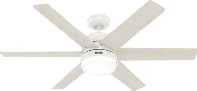 Immagine prodotto di Ventilatore da soffitto a risparmio energetico con luce e telecomando Arete Bianco 132 cm
