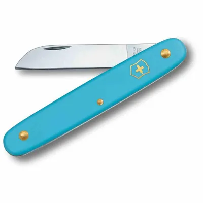 Immagine prodotto di Coltello da fiori Victorinox azzurro in blister