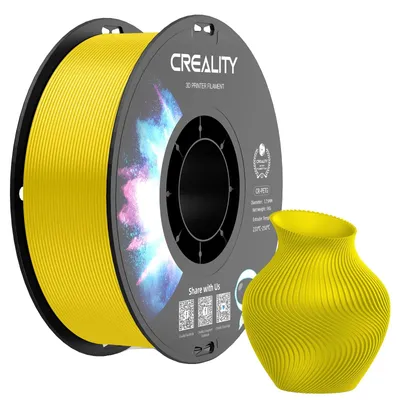 Obrázok produktu pre Filament pre 3D tlač, materiál PETG, bez zápachu a odolný, žltý