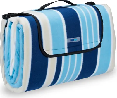 Produktbild von relaxdays Picknickdecke isoliert mehrfarbig 200,0 x 200,0 cm