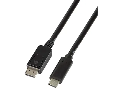 Produktbild von LogiLink UA0335, 1,8 m, USB Typ-C, DisplayPort, Männlich, Männlich, Gerade