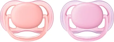 Produktbild von Philips AVENT Für die empfindliche Babyhaut, 0-6 Monate, ultra air Schnuller, Ultraweicher Schnuller, Kieferorthopädisch, Silikon, Spülmaschinenbeständig, 2 Stück(e)