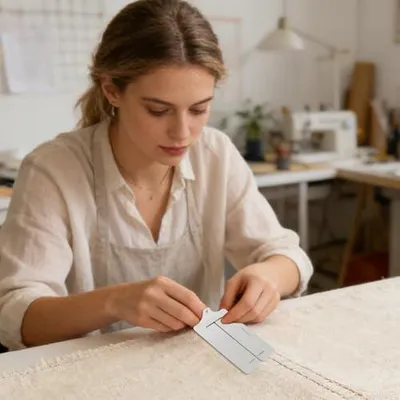 Produktbild von Nähklammern aus Edelstahl – Tragbare Clips für das Quilten und Binden von Stoffen