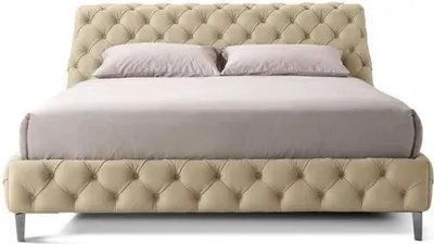 Produktbild von Chesterfield Bett Luxus Betten Holz Bettrahmen Möbel Design Modern Bettgestelle