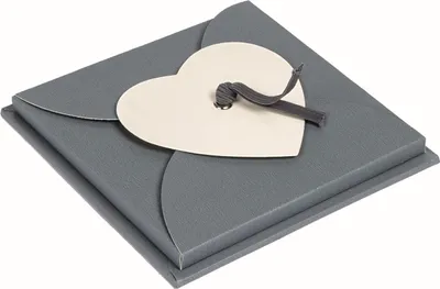 Produktbild von Walther, ML-098-B, Leporello PIMP AND CREATE, Herzd. für 11 F. 10x10 cm, schwarz