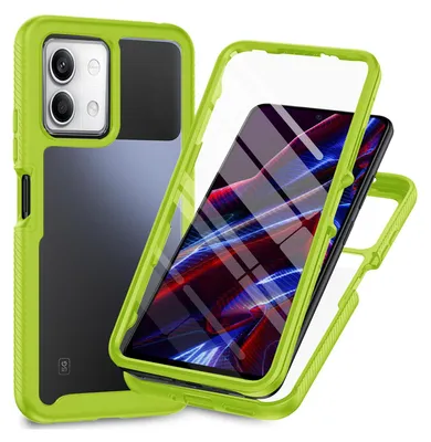 Produktbild von 360 Grad Hülle mit eingebautem Displayschutz für Xiaomi Redmi Note 13 5G Bumper