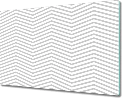 Produktbild von Glas Schneidebrett Herdabdeckplatten Schneideplatten - 80x52 cm - Chevron Blau