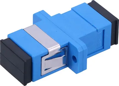 Zdjęcie produktu dla Adapter Extralink SC/UPC jednomodowy, simpleks, niebieski