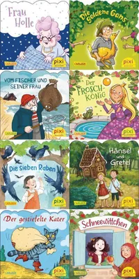 Produktbild von Pixi-Box 293: Pixis liebste Märchen (8x8 Exemplare)