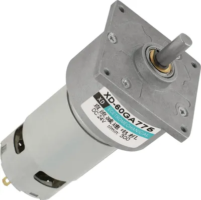 Obrázok produktu pre 35W Micro DC kovový motor s nastaviteľnou rýchlosťou CW/CCW (24V 300 ot./min.)