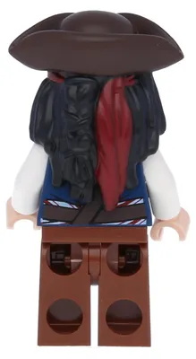 Obrázek produktu pro LEGO Minifigurka "Piráti Karibiku", kapitán Jack Sparrow (poc024) – nová