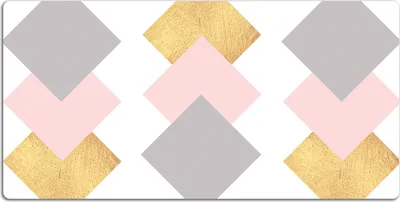 Produktbild von Schreibtischmatte Tischunterlage 90x45 cm Mauspad - Bunte Diamanten