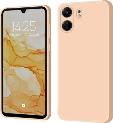 Produktbild von Hülle für Xiaomi Redmi 13C Case Cover Bumper Silikon Softgrip Schutzhülle Farbe: Rosa