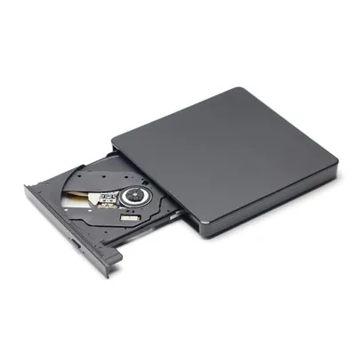 Produktbild von AIORBER Tragbar Externer DVD-RW Brenner USB, Plug & Play, kompatibel mit Windows/Mac/Linux, für Laptop/PC, Lesen/Brennen