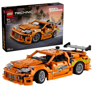 Produktbild von LEGO Technic Fast and Furious Toyota Supra MK4 - Spielzeug Auto - Mit 6-Zylinder-Motor & aufklappbaren Türen - Modell Set für Jungen und Mädchen ab 9 Jahren - Geschenkidee zum Geburtstag 42204