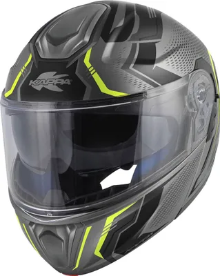 Produktbild von KAPPA KV50 Escalade modularer helm titan matt gelb größe S