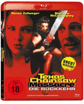 Obrázek produktu pro PLAION 1129868, Film, Blu-ray, Německý, Angličtina, 87 min, The Return Of The Texas Chainsaw Massacre, Horor