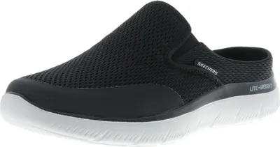 Produktbild von Skechers  Summits Vinicator 232296-BLK Herrenpantolette, Textil, Black - Marken Skechers, Schwarz