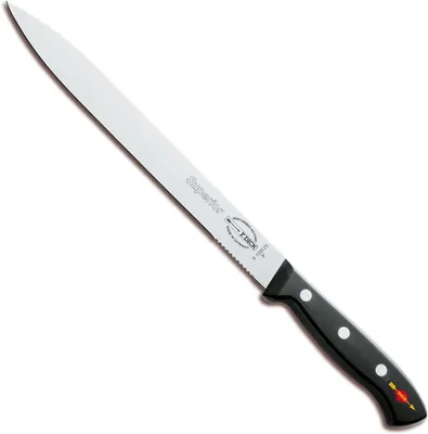 Produktbild von F. DICK Aufschnittmesser Superior 23 cm - rostfrei, scharf, Anschnittsäge, 56HRC