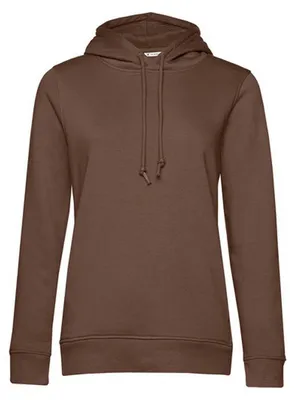 Productafbeelding van B&C - "Inspire" hooded sweater voor dames, model FK3059 (maat XS) (mokka)