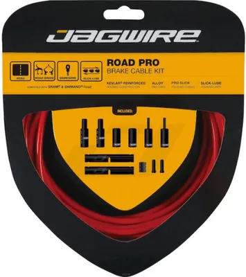 Obrázek produktu pro Brzdová sada Jagwire PCK204 Road Pro, červená