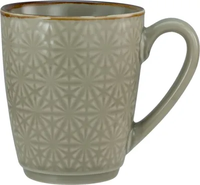 Produktbild von CreaTable Retro Kaffeebecher, Steinzeug, 300 ml, taupe