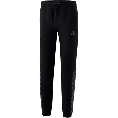 Produktbild von Erima Essential Team Jogginghose Schwarz/Schiefergrau