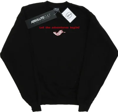 Produktbild von Disney - "Let The Adventures Begin" Sweatshirt für Damen BI13223 (S) (Schwarz)
