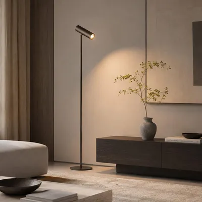 Produktbild von Home sweet Home Stehlampe – Messingfarben, verstellbar