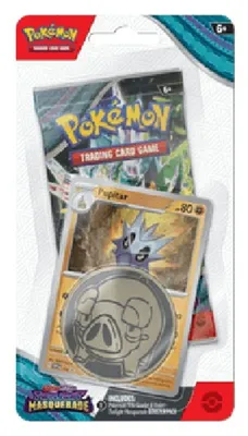 Zdjęcie produktu dla Pokemon Twilight Masquerade: Pupitar 1-Pack Blister