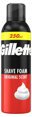Image de Gillette Original, mousse à raser, 250 ml - Nous attendons que les photos soient redimensionnées
