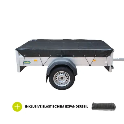 Produktbild von Anhänger Abdeckplane für 250 × 130 cm – Xstrong Pro 300, nicht gewebte Plane, wasserdicht & UV-beständig