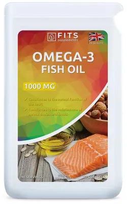 Produktbild von Omega-3-Fischöl 1000 mg, 90 Weichkapseln