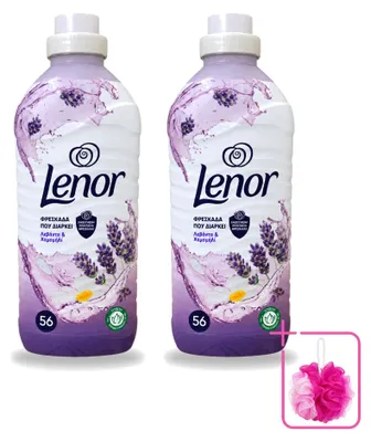 Produktbild von 2 x Lenor Weichspüler Lavendel & Kamille 1176 ml - Sparpackung - 2 Stücke