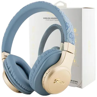 Obrázok produktu pre Slúchadlá do uší Guess Bluetoothgubh604Gemb Blue/Blue 4G Script
