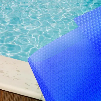 Produktbild von Pool Solarabdeckplane blau rechteck 3,50 x 7,00 m 300 mµ