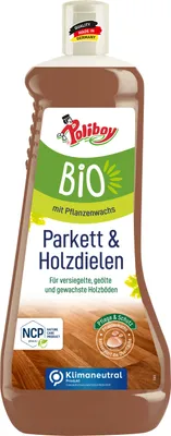 Produktbild von Poliboy Parkett und Holzdielen Pflege - Pflege und Schutz für wertvolle Holzböden - Vegan - 1L