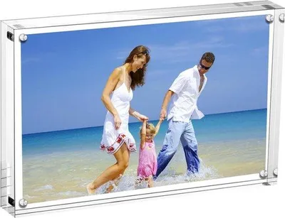 Produktbild von Famanu Acryl Fotoliste 15x20 cm - Magnetisch, Transparent
