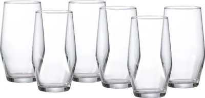 Produktbild von Ritzenhoff & Breker Longdrinkglas Salsa 6er Set, Becher, Glas, Klar, 370 ml, 811292