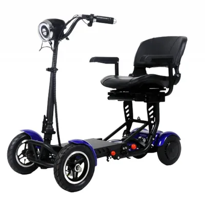 Obrázok produktu pre ANTAR Invalidný elektrický skúter pre seniorov, exteriérový, modrý AT52317