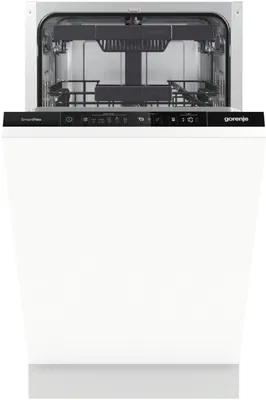 Zdjęcie produktu dla Gorenje GV561D10, W pełni wbudowany, Wąski (45 cm), Standard (80 - 85 cm), Czarny, Przyciski, Zimny
