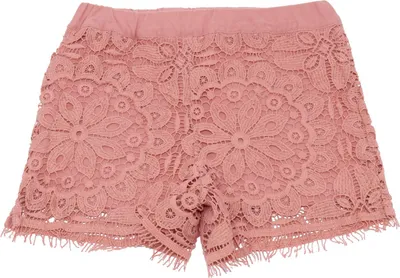 Immagine prodotto di 5408AB bermuda bimba GIRL TWIN-SET pink embroidered Cotone shorts kid