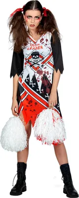 Produktbild von Zombie Cheerleader Damen Kostüm M