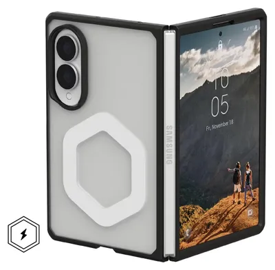 Obrázok produktu pre Urban Armor Gear 214562114343, Ochranný obal, Samsung, Galaxy Z Fold8, 19,3 cm (7.6"), Čierna, Biela
