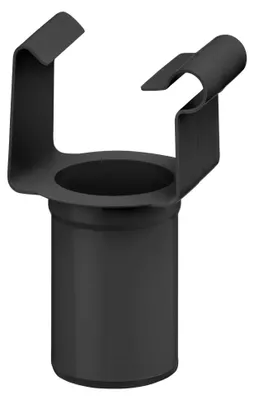Produktbild von INEFA Ablaufstutzen kastenförmig PVC-U NW68/DN50 Anthrazit Einhangstutzen, Dachrinnenzubehör, einfache Montage, Germany